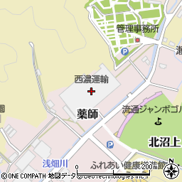 カンガルー便・西濃運輸　静岡支店周辺の地図