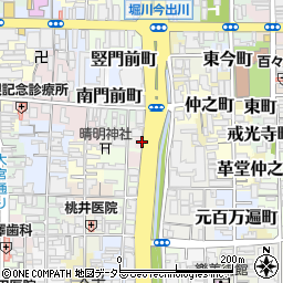 京都府京都市上京区堀川上之町839周辺の地図