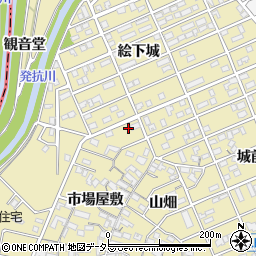 愛知県刈谷市泉田町城前5周辺の地図