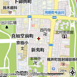 〒602-0849 京都府京都市上京区中筋通石薬師上る大猪熊町の地図