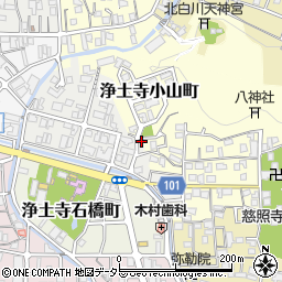 京都府京都市左京区銀閣寺前町18周辺の地図