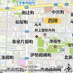 居宅介護支援センター　千本笹屋町周辺の地図