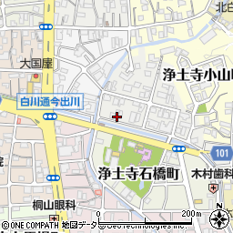 京都府京都市左京区銀閣寺前町周辺の地図