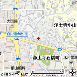 京都府京都市左京区銀閣寺前町周辺の地図