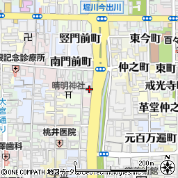 京都府京都市上京区堀川上之町454周辺の地図