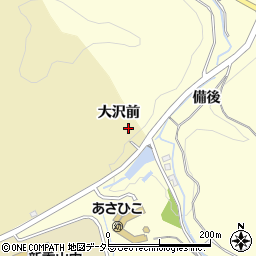 愛知県岡崎市細川町（大沢前）周辺の地図