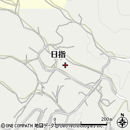 岡山県美作市日指343周辺の地図
