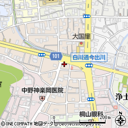東進衛星予備校　銀閣寺校周辺の地図