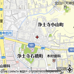 京都府京都市左京区銀閣寺前町23周辺の地図