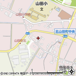 滋賀県草津市北山田町270-7周辺の地図