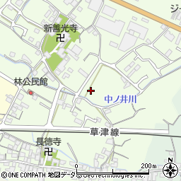 滋賀県栗東市林190周辺の地図