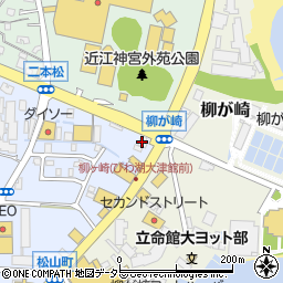 ＥＮＥＯＳセルフ近江神宮前ＳＳ周辺の地図