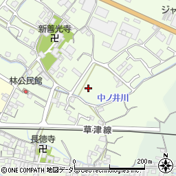 滋賀県栗東市林192周辺の地図