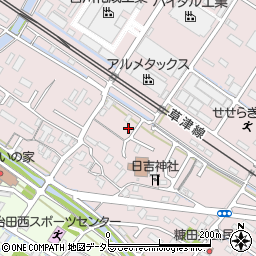 滋賀県栗東市下鈎1036周辺の地図