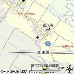 滋賀県栗東市高野68周辺の地図