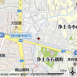 京都府京都市左京区銀閣寺前町1周辺の地図