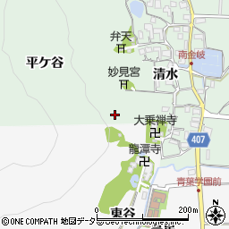 京都府亀岡市大井町南金岐野多坪周辺の地図