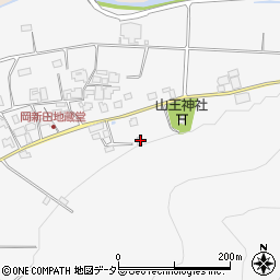 兵庫県西脇市黒田庄町岡1081周辺の地図