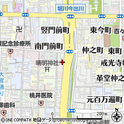 京都府京都市上京区堀川上之町838周辺の地図