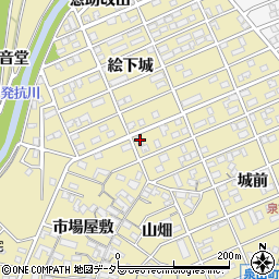 愛知県刈谷市泉田町城前10周辺の地図