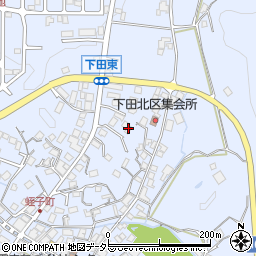 滋賀県湖南市下田553周辺の地図