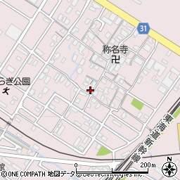 滋賀県栗東市下鈎393周辺の地図