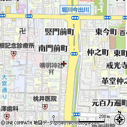 京都府京都市上京区徳屋町450周辺の地図
