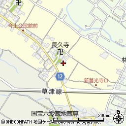 滋賀県栗東市高野15-1周辺の地図