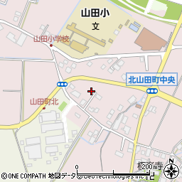 滋賀県草津市北山田町270-8周辺の地図