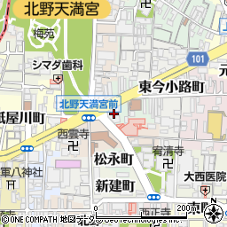 京都府京都市上京区西今小路町799周辺の地図