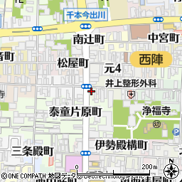 京都府京都市上京区笹屋町三丁目周辺の地図