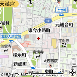 京都府京都市上京区東今小路町783周辺の地図