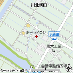 ホーセイロジ有限会社周辺の地図