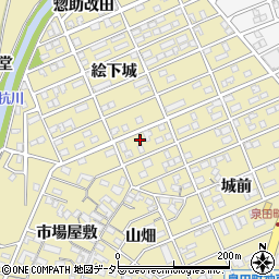 愛知県刈谷市泉田町城前11周辺の地図