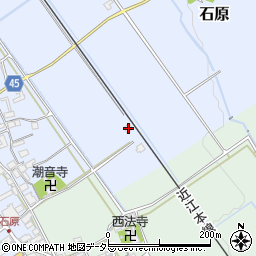 滋賀県蒲生郡日野町石原958周辺の地図