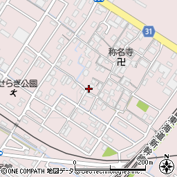 滋賀県栗東市下鈎392周辺の地図