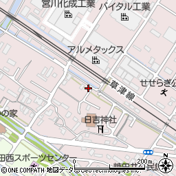 滋賀県栗東市下鈎1035周辺の地図