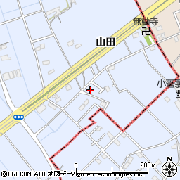 愛知県刈谷市一里山町山田43周辺の地図