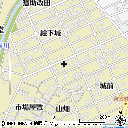 愛知県刈谷市泉田町城前11-2周辺の地図
