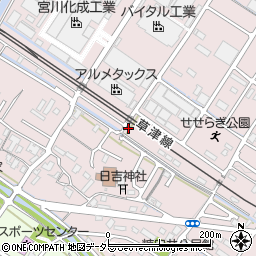 滋賀県栗東市下鈎803周辺の地図