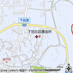 滋賀県湖南市下田556周辺の地図