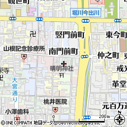 京都府京都市上京区富小路町463周辺の地図
