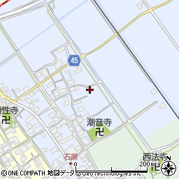滋賀県蒲生郡日野町石原1596周辺の地図