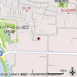 滋賀県草津市北山田町498-4周辺の地図