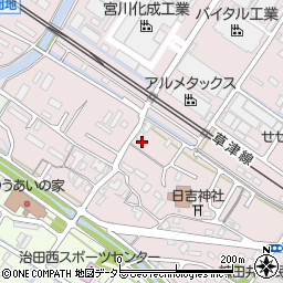 滋賀県栗東市下鈎1033周辺の地図