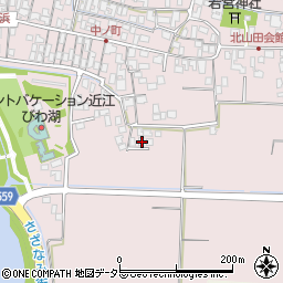 滋賀県草津市北山田町498周辺の地図