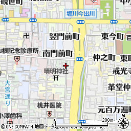 京都府京都市上京区富小路町448周辺の地図