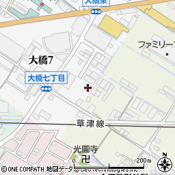 近江物産第６工場周辺の地図