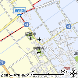 滋賀県蒲生郡日野町石原1130周辺の地図