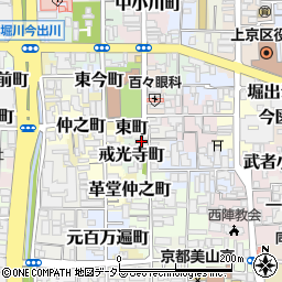 京都府京都市上京区靭屋町502-2周辺の地図